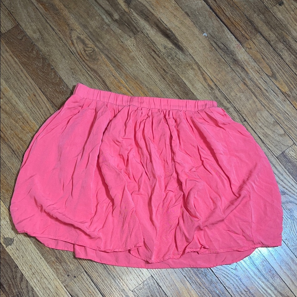 Old Navy Coral Skater Skirt